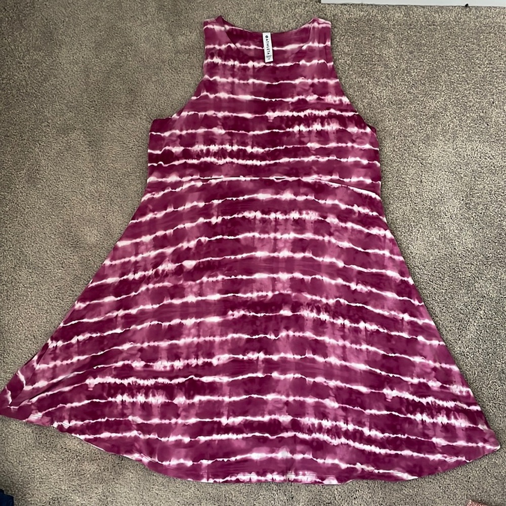 Athleta Cotton Swing Dress